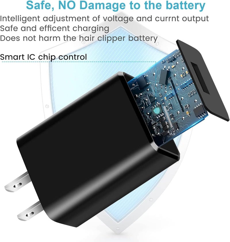 PDAPTMAG Replacement Charger for Manscaped Lawn Mower 3.0/2.0 Electric Groin Hair Trimmer Power Supply Charger Cord - Image 3